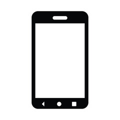 smart phone isolated on white
