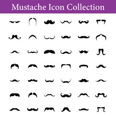 set of mustaches. set of mustache vector. set of mustache. collection of mustaches