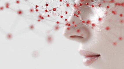 Molecular structures illustrate peptide effects on skin regeneration in a clinical setting