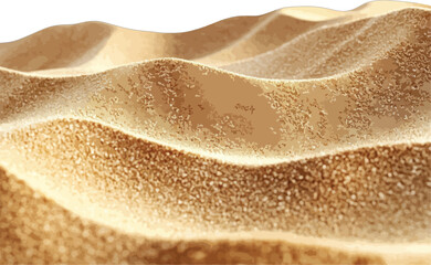 Undulating desert sand dunes landscape nature