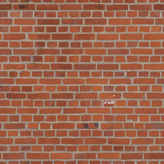 Naklejka premium red brick wall