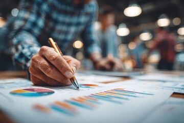 Collaboration among team members during a brainstorming session in a modern office space exploring creative ideas for a project