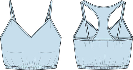 Comfortable Sports Bra with Adjustable Straps and Seamless Design for Active Wear