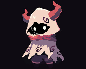 Horned Spirit Character - Fantasy