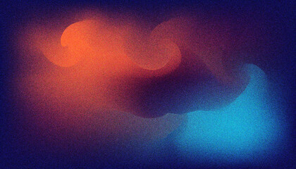 Mix colorful noisy gradient grunge grainy background image.