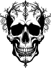 Fototapeta premium dragon tattoo skull tattoo, rose tattoo, art vector