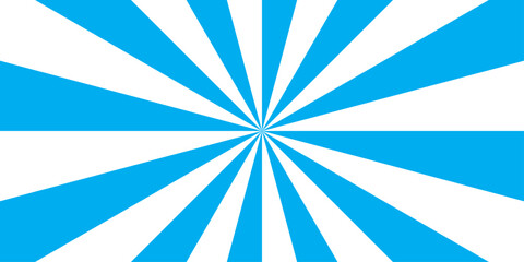 Fototapeta premium Vintage beam sunburst texture and Classic vintage sun rays pattern. Gradient white and blue vintage illustration vector sunshine texture. Funky ray elements with Classic vintage rays design.