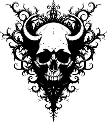 Fototapeta premium dragon tattoo skull tattoo, rose tattoo, art vector