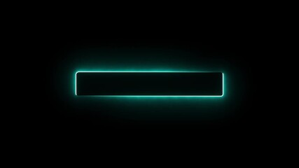 Neon tittle bar . headline bar motion graphics video. Modern Ice Blue Lower Third name and title bar 4k. Chinese Traditional New Year Caption Bar Background. animated of tittle transparent background