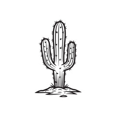 A serene portrait of a solitary cactus bathed in warm desert light, symbolizing endurance, solitude, and the quiet elegance of nature’s resilience./