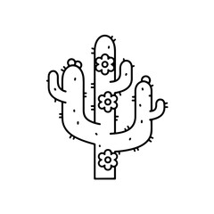 “A serene portrait of a solitary cactus bathed in warm desert light, symbolizing endurance, solitude, and the quiet elegance of nature’s resilience.”