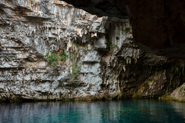 Underground Cave Lake Chamber
