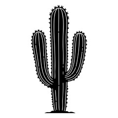 “A serene portrait of a solitary cactus bathed in warm desert light, symbolizing endurance, solitude, and the quiet elegance of nature’s resilience.”