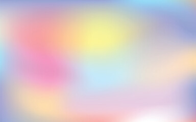 Soft Pastel Abstract Gradient Background with Blur