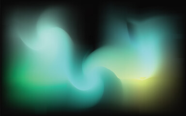 Futuristic Glowing Light Wave – Abstract Energy Form