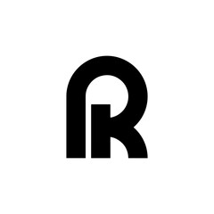 PK letter logo vector illustration