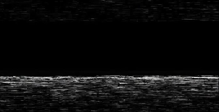 old VHS video static glitch background in 4k resolution