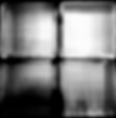 Abstract black and white motion blur image