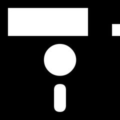 black icon. Abstract design. icon illustration in simple design. simple diseño en negro.