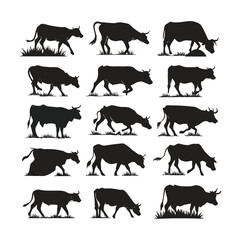 20+ cow silhoutte