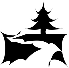 B/W Abstract forms and symbols. symbols. figuras abstractas. diseño y formas abstractas. blanco y negro.