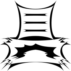 B/W Abstract forms and symbols. symbols. figuras abstractas. diseño y formas abstractas. blanco y negro.