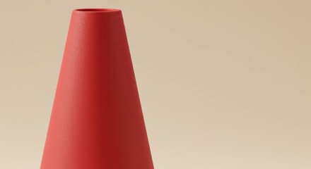 Stylish red vase adds a vibrant modern touch to your home decor, perfect for showcasing your favorite flowers