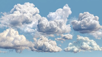 Colorful clouds fill the sky during dusk over a serene landscape, showcasing various shapes and hues that create a tranquil atmosphere of evening light