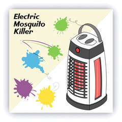 Europe, Spain, Balearic Isles, Ibiza, 2018: View Of Electric Mosquito Killer