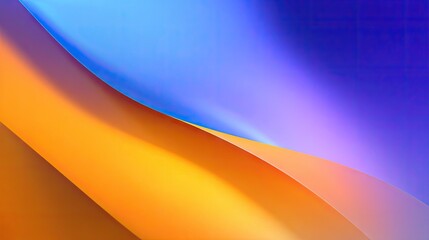 Abstract design with vibrant color gradients and smooth curves.