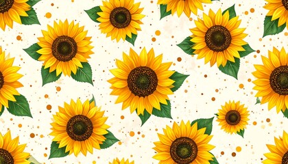 Bright Yellow Sunflowers White Backdrop