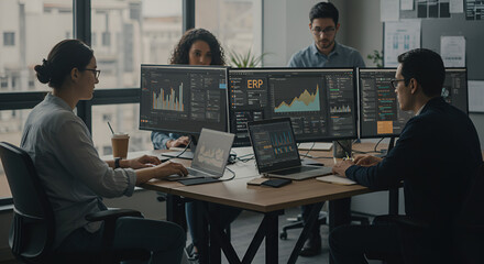 Analyzing Market Trends A Data-Driven Approach Using ERP Systems for Business Intelligence and Growth