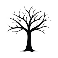 tree silhouette vector