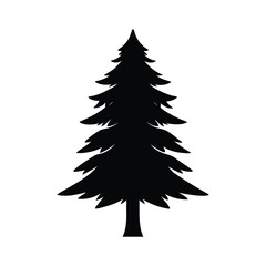 christmas tree silhouette