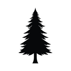 christmas tree silhouette