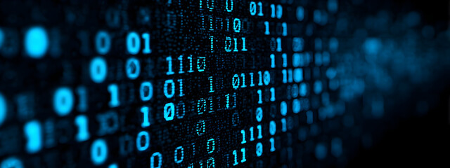 binary code background