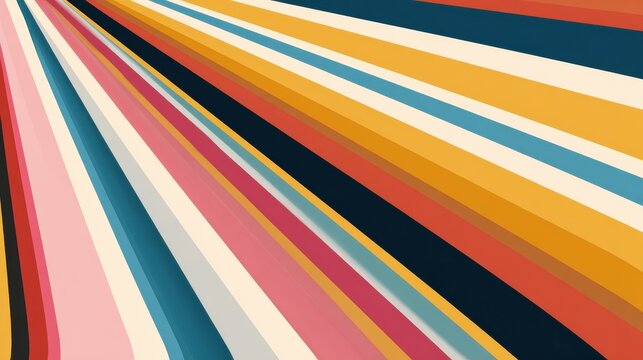Vintage Striped Backgrounds, Posters, Banner Samples, Retro Colors from the 1970s 1900s, 70s, 80s, 90s. retro vintage 70s style stripes background poster lines. shapes vector design graphic 1980s