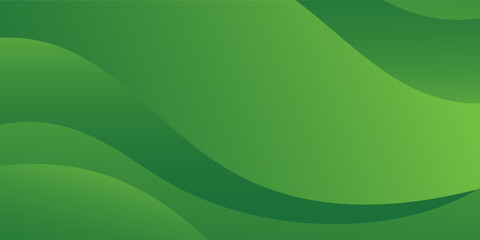 Abstract green wavy background. modern illustration.