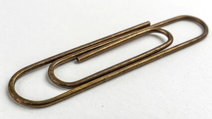paper clip isolated