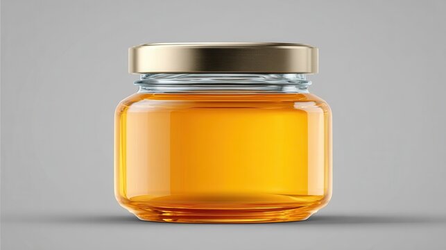 Ghee glass jar mockup