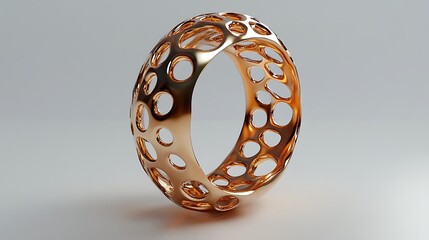 Toning ring shaped like an energy field