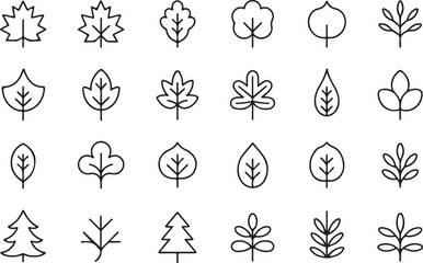 Simple single green leaf icon with a clean silhouette design representing nature and growth