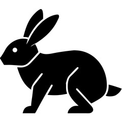 Creative Rabbit Vector Illustration | Cute Bunny Cartoon for Easter, Spring, and Animal Designs