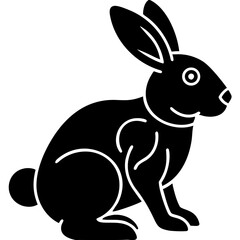 Creative Rabbit Vector Illustration | Cute Bunny Cartoon for Easter, Spring, and Animal Designs