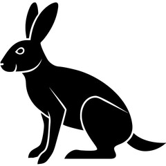 Creative Rabbit Vector Illustration | Cute Bunny Cartoon for Easter, Spring, and Animal Designs