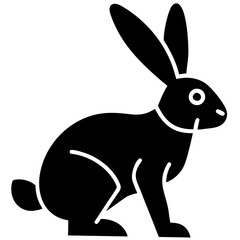 Creative Rabbit Vector Illustration | Cute Bunny Cartoon for Easter, Spring, and Animal Designs