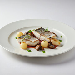 French-style freshwater fish stew with wine and mushrooms – Matelote