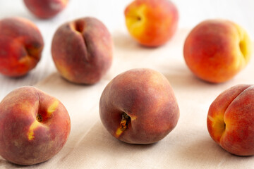 Raw Organic Peaches Ready to Eat