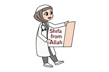 Muslim father shares islamic knowledge and stories with his two young sons