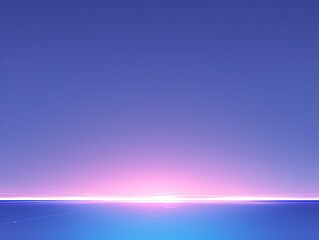  Purple to Blue Gradient Mobile Wallpaper with Top Text Space, Seamless Color Blend for Digital Designs